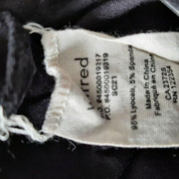 WILFRED Aritzia Faux Wrap Drop Waist Mini Dress Sz M Flawed - Picture 11 of 12